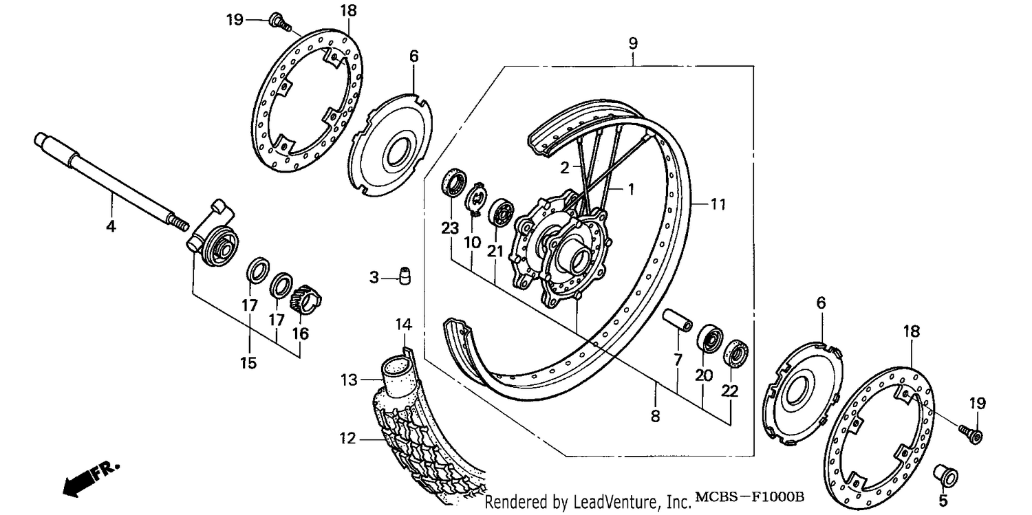 FRONT WHEEL