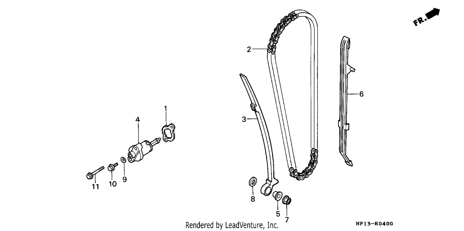CAM CHAIN/TENSIONER