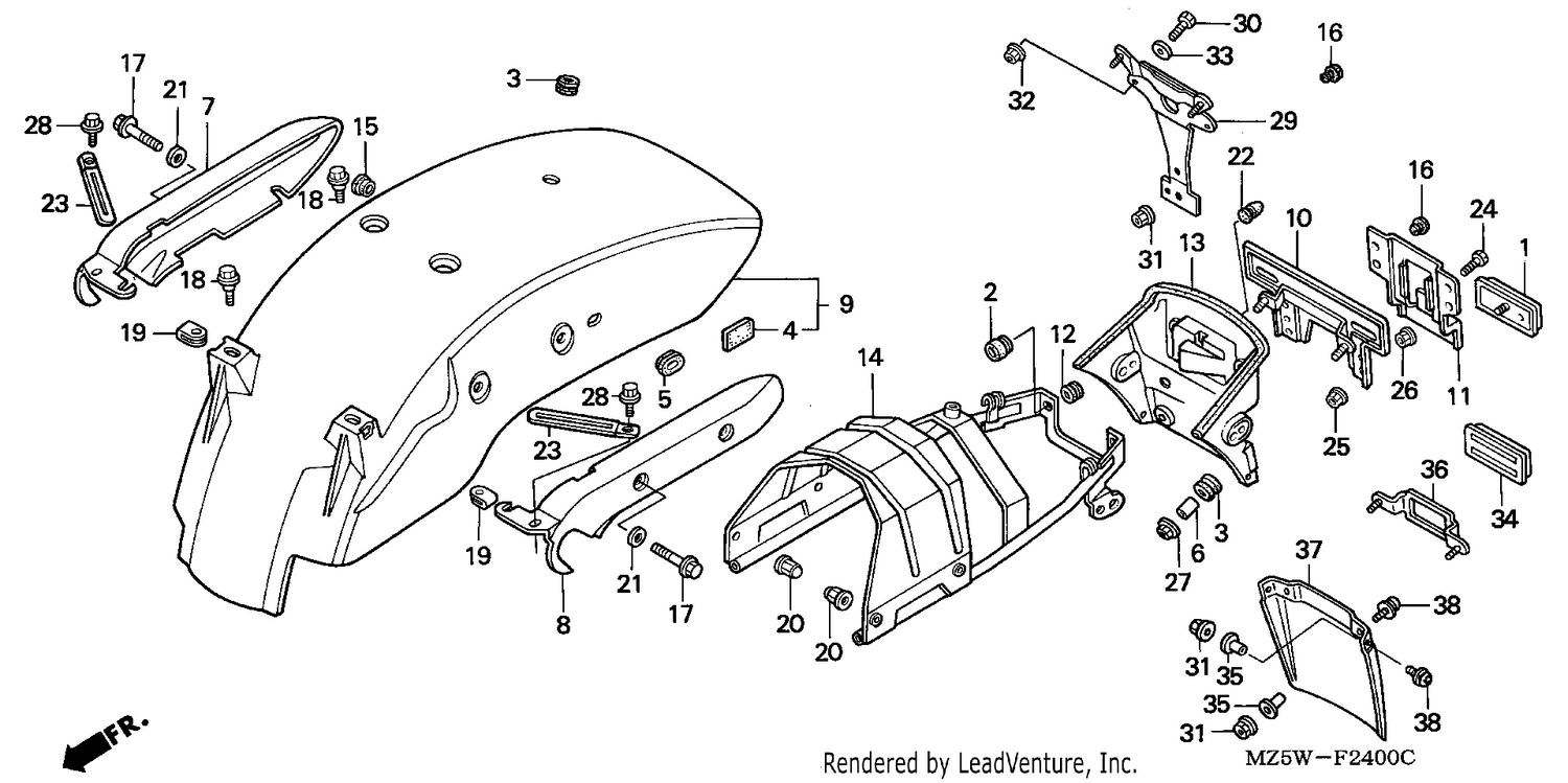 REAR FENDER