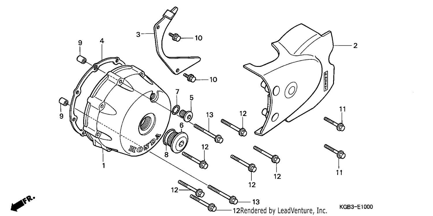 LEFT CRANKCASE COVER