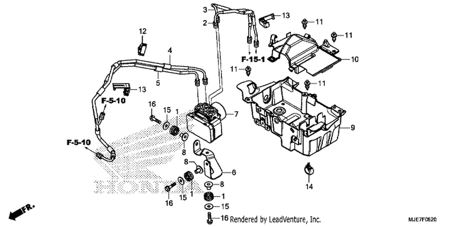  20 ABS MODULATOR/TRAY