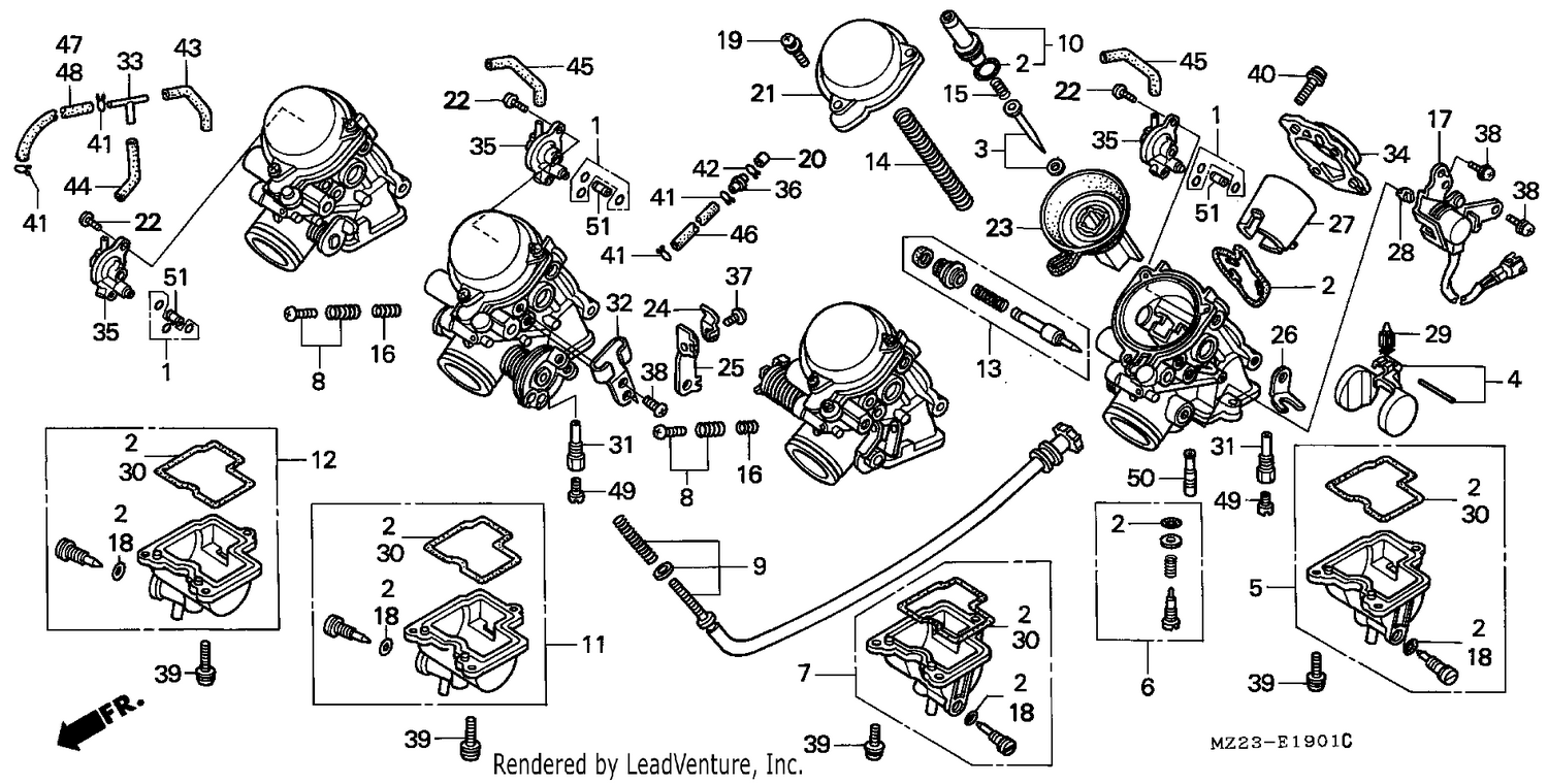 CARBURETOR (COMPONENT PARTS)