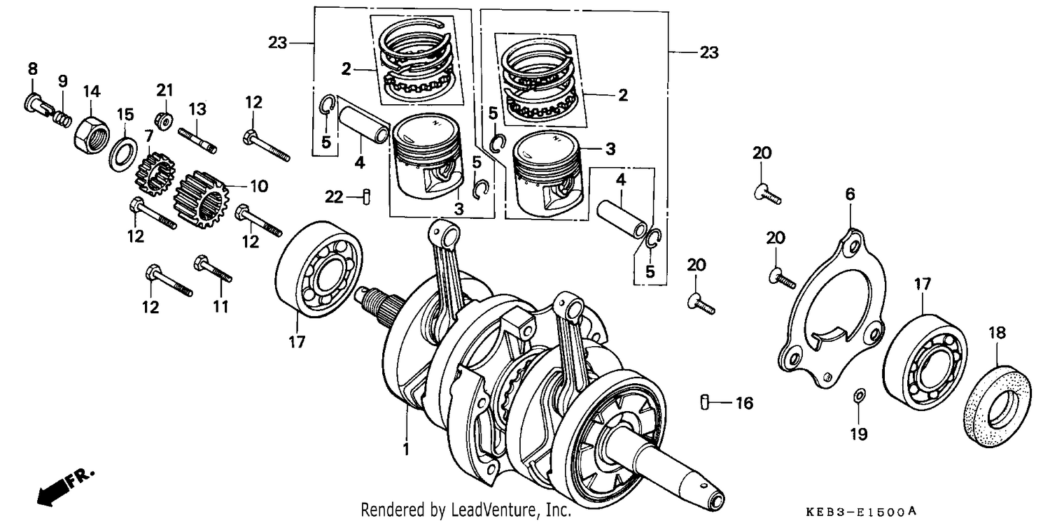 CRANKSHAFT/PISTON
