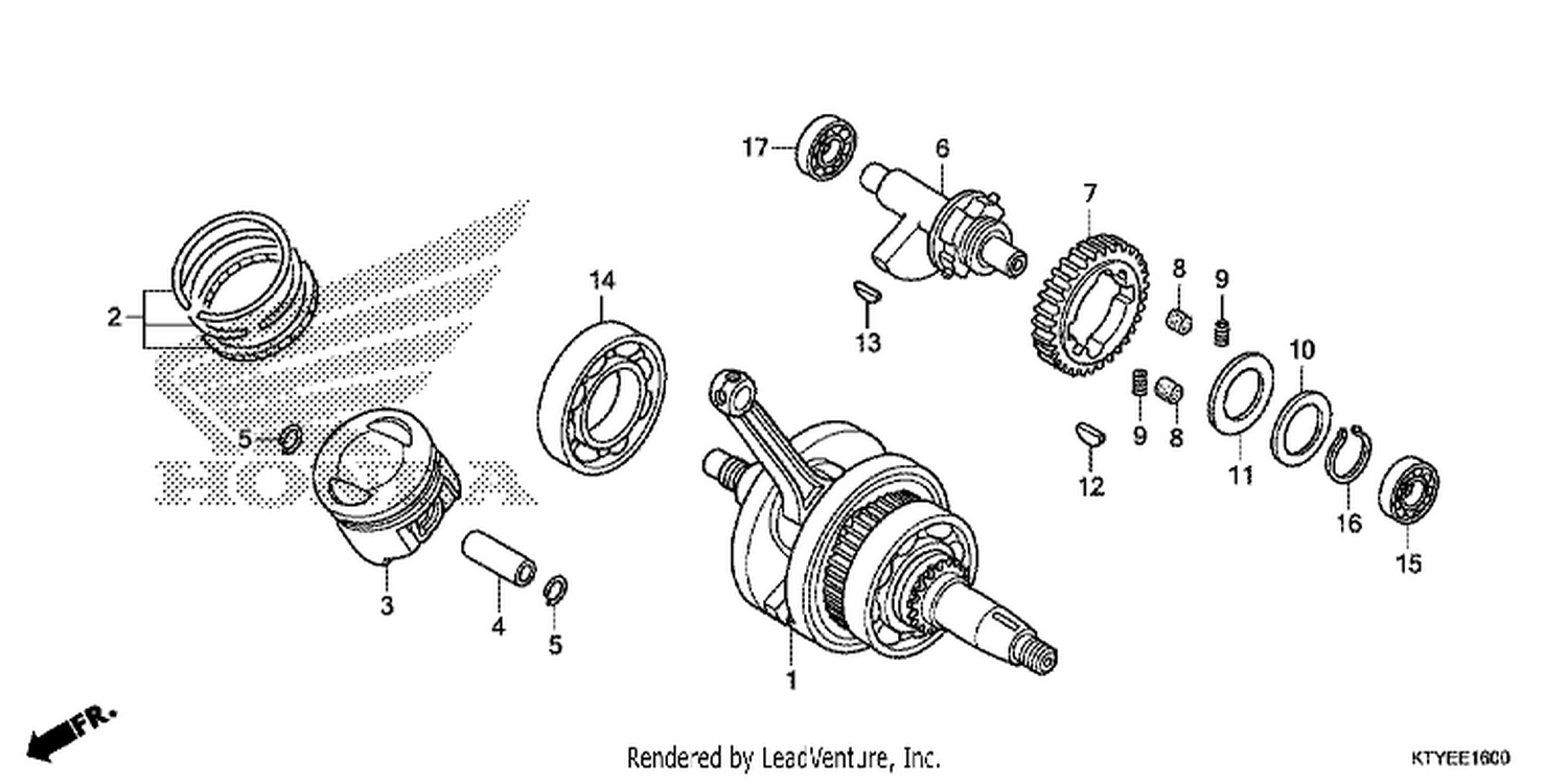  CRANKSHAFT/ PI STON