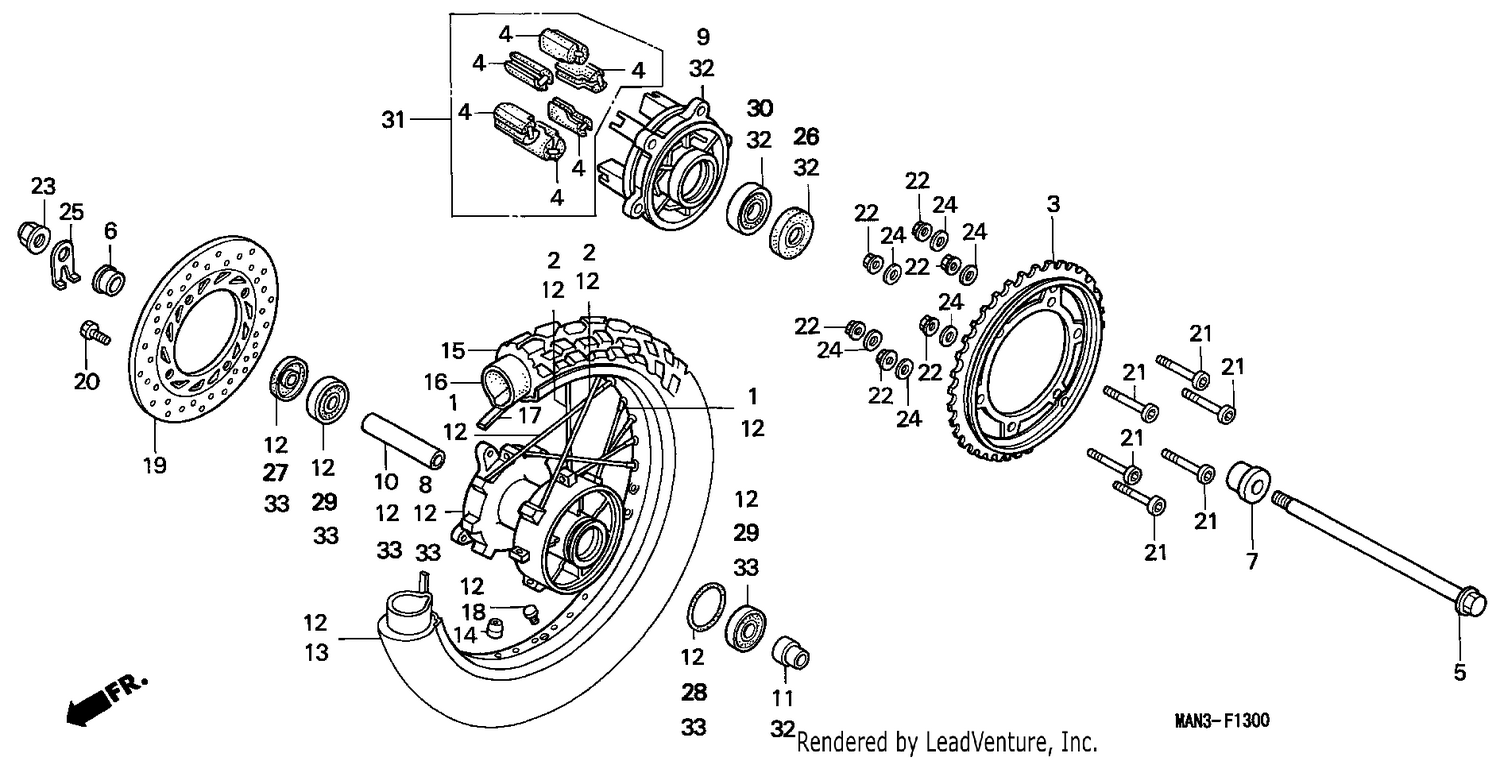 REAR WHEEL