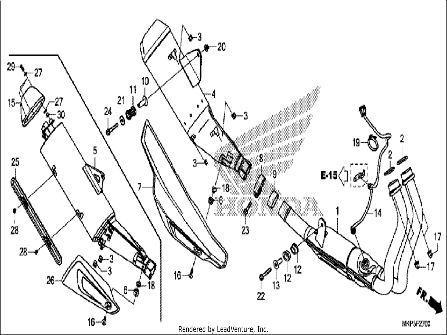  EXHAUST MUFFLER