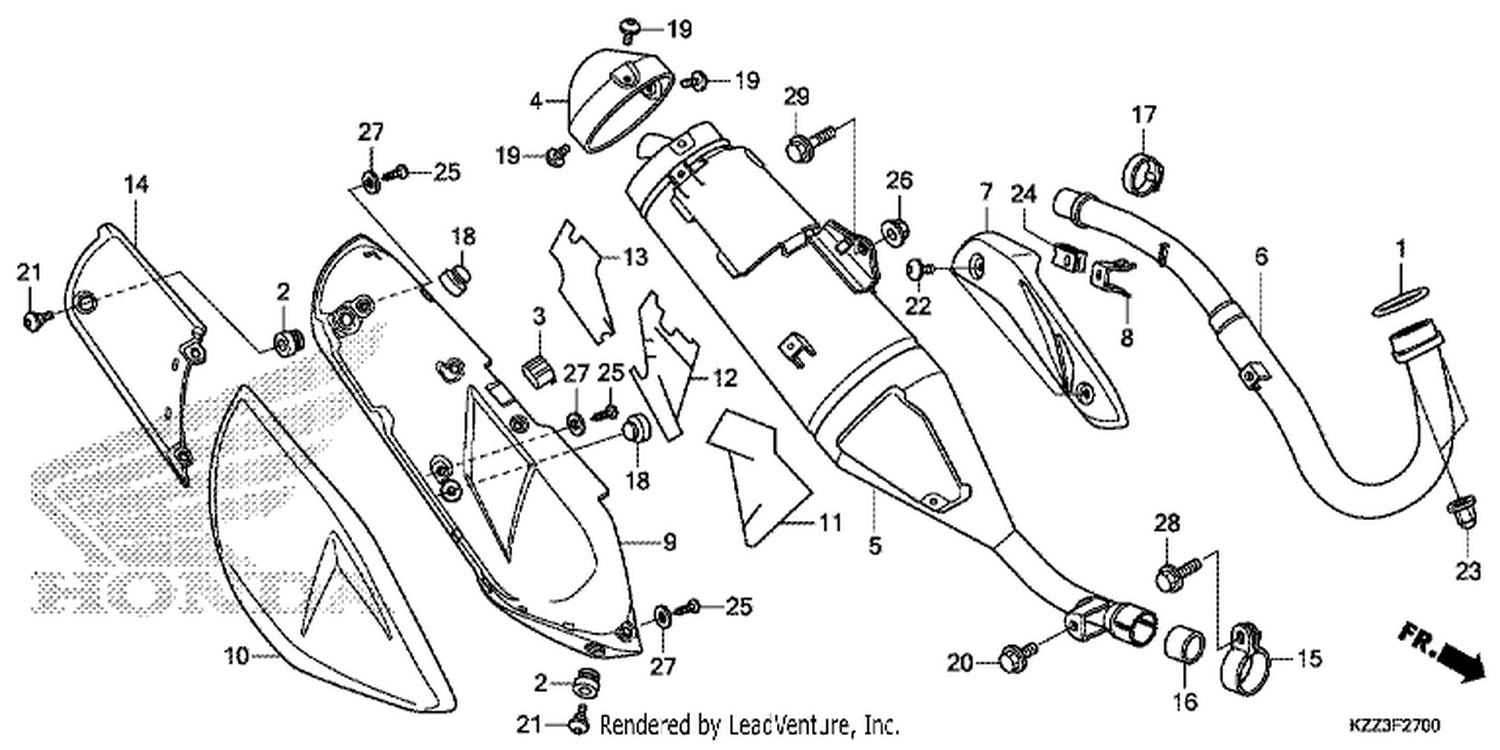  EXHAUST MUFFLER