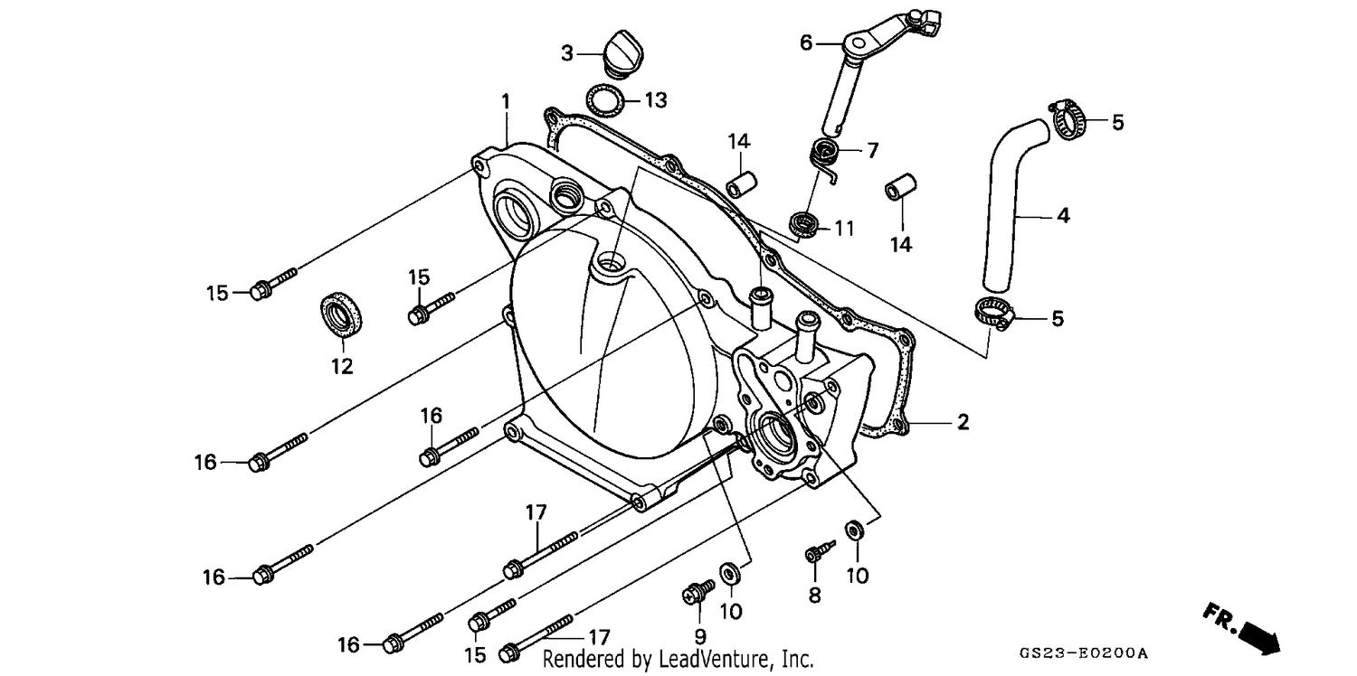 RIGHT CRANKCASE COVER