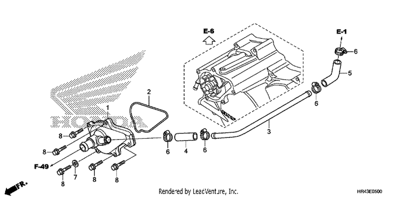  WATER PUMP COVER