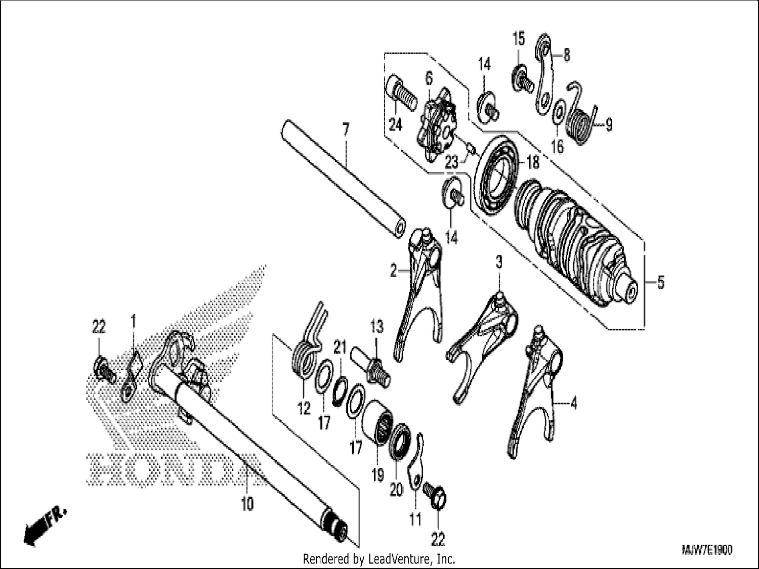  GEARSHIFT DRUM
