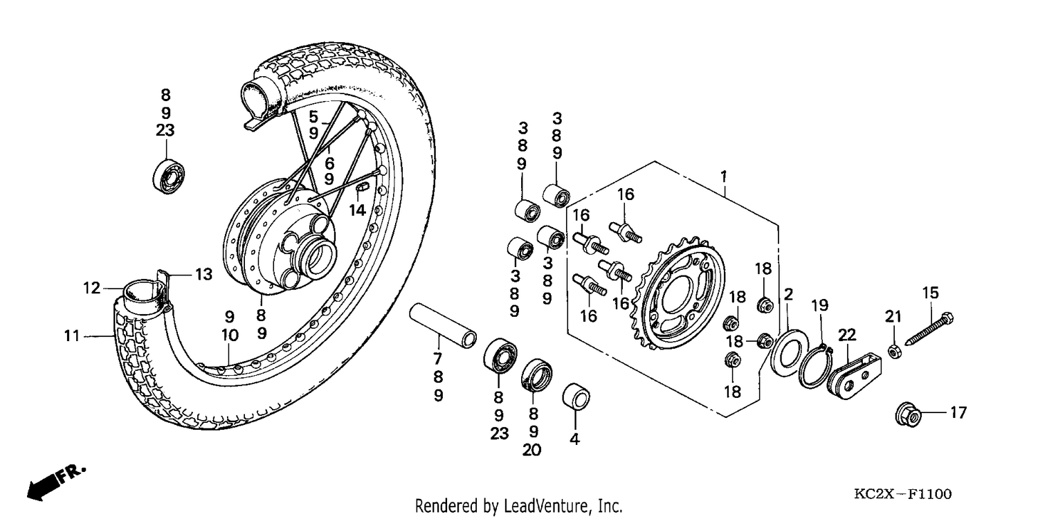 REAR WHEEL