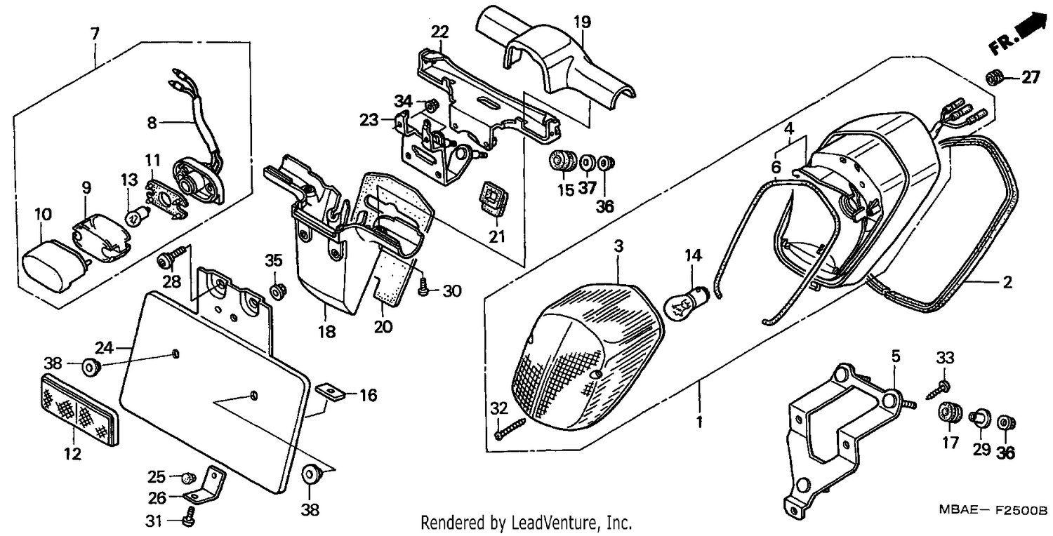 TAILLIGHT (VT750C/C2/NV750C2)