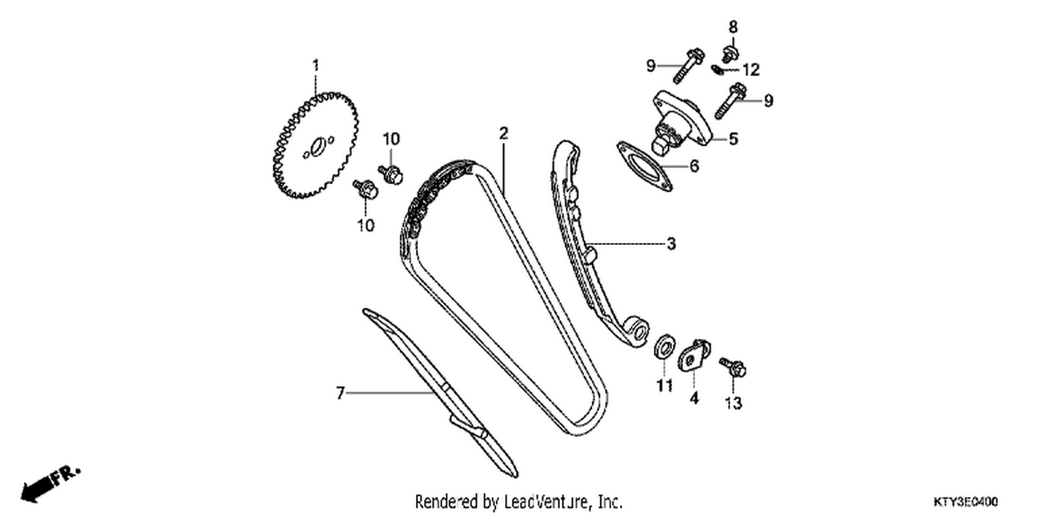  CAM CHAIN/TENSIONER