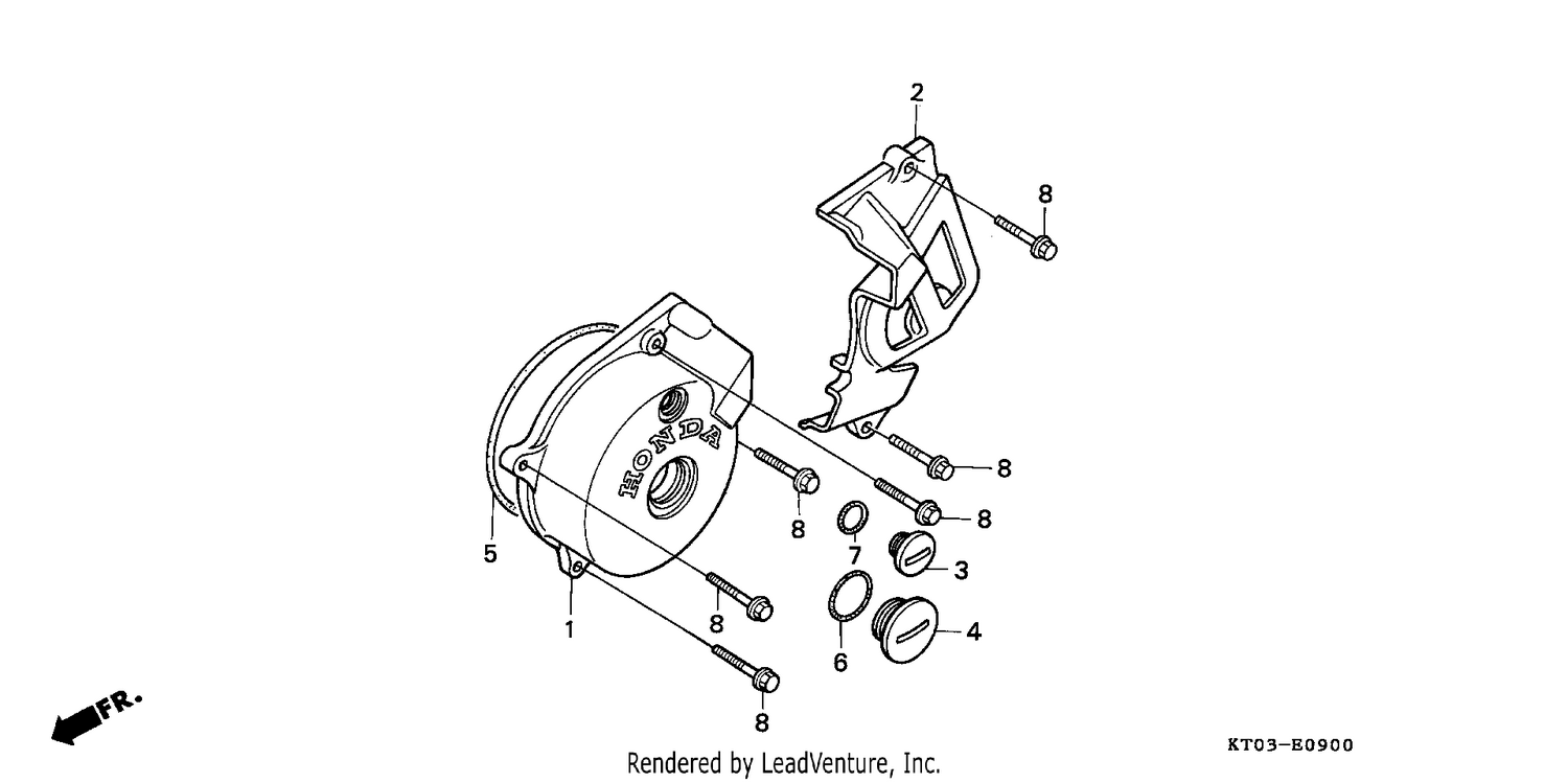 LEFT CRANKCASE COVER