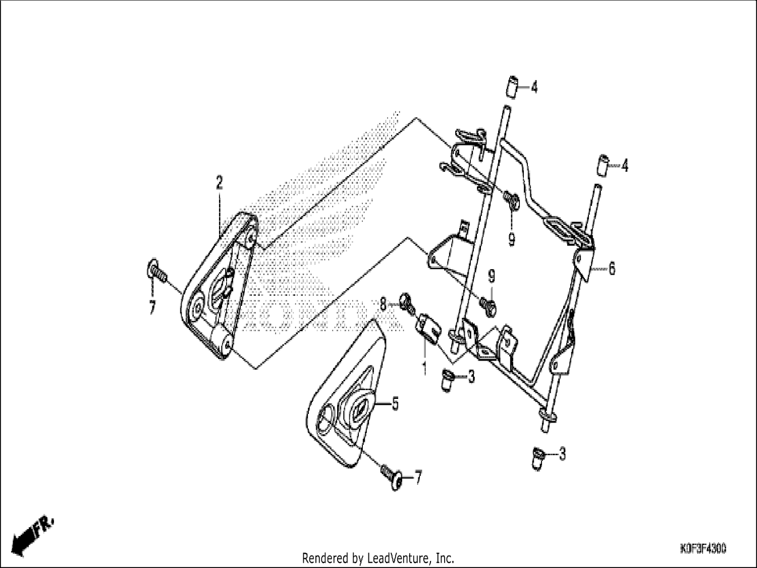  HEADLIGHT BRACKET