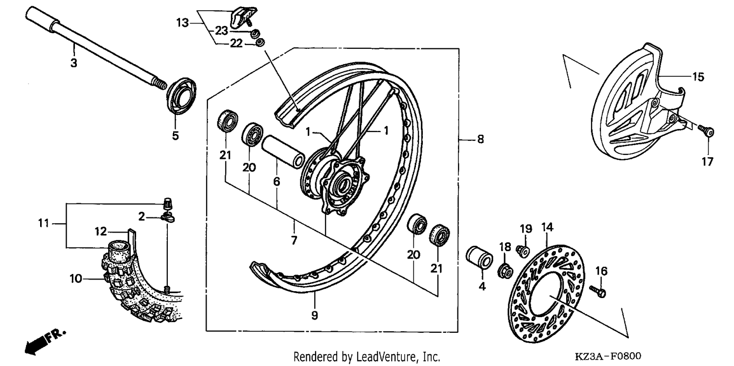 FRONT WHEEL