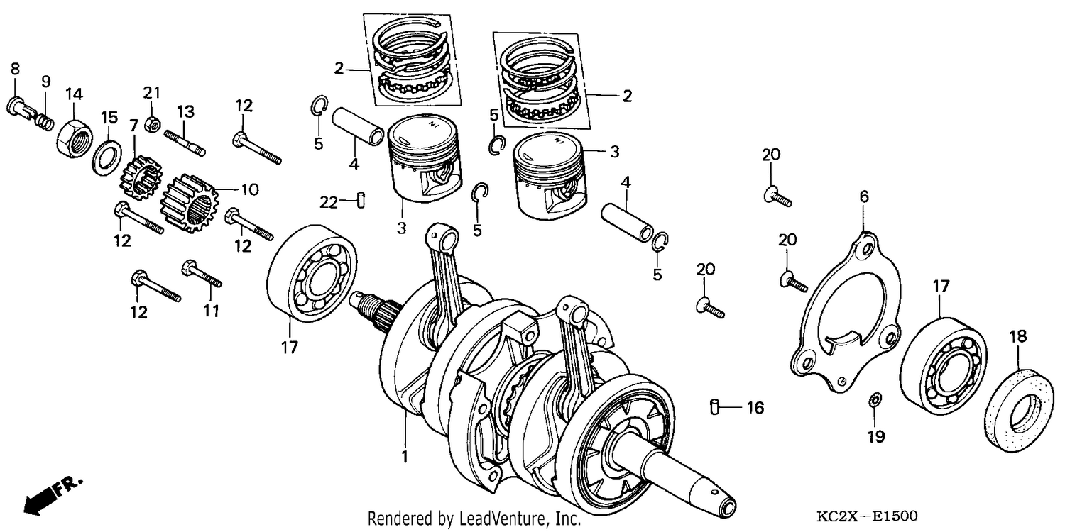 CRANKSHAFT/PISTON