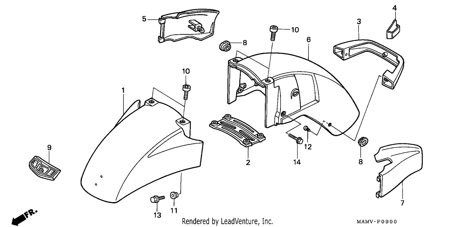 FRONT FENDER