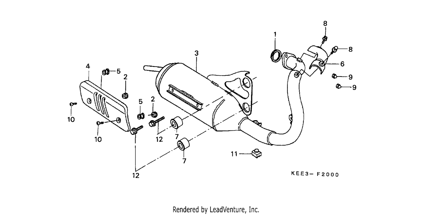 EXHAUST MUFFLER
