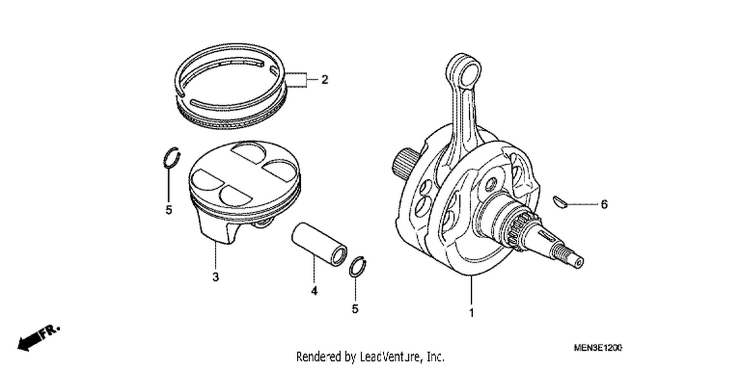  CRANKSHAFT/ PI STON