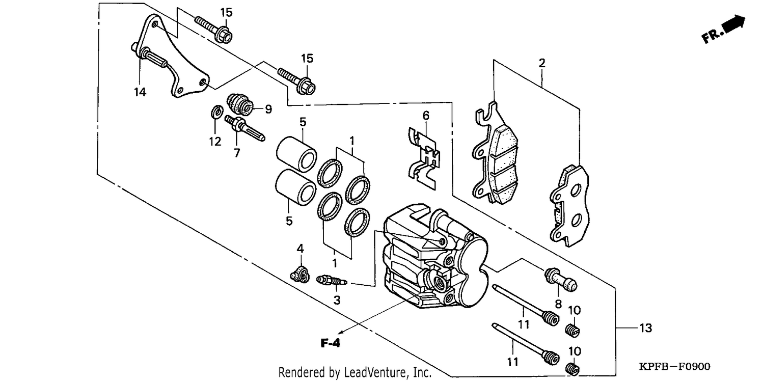 FRONT BRAKE CALIPER