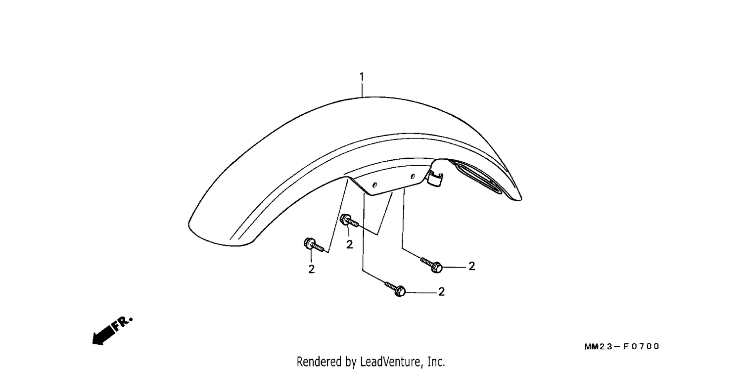 FRONT FENDER