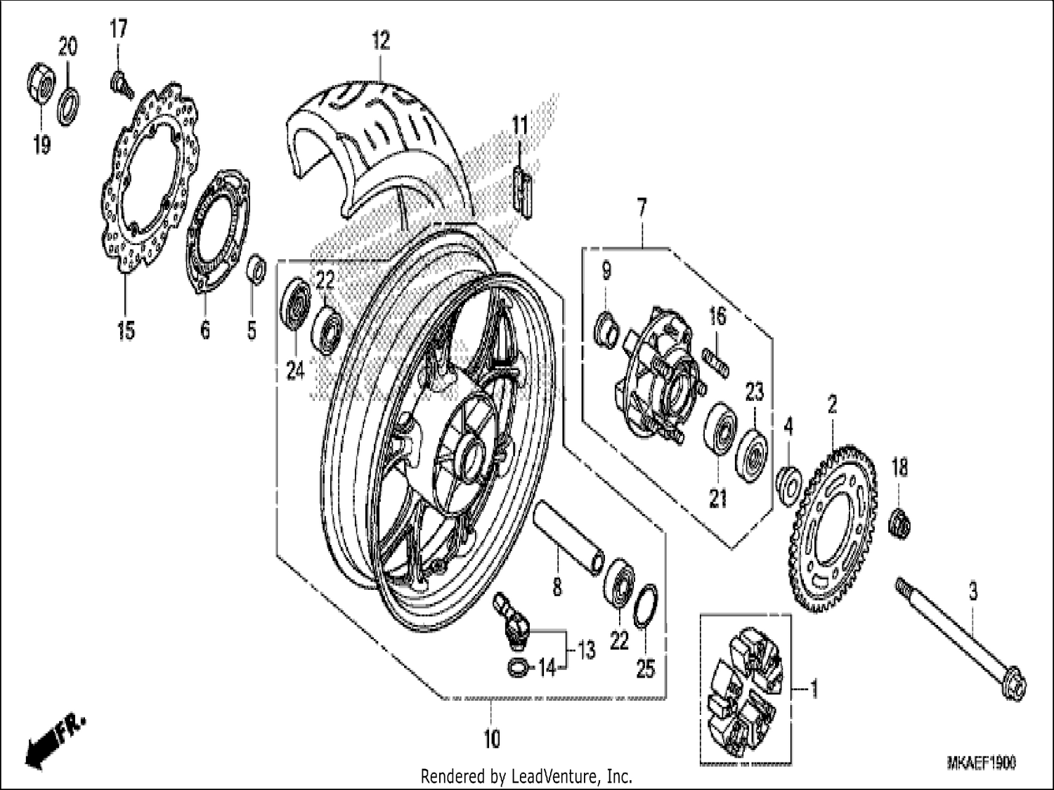  REAR WHEEL