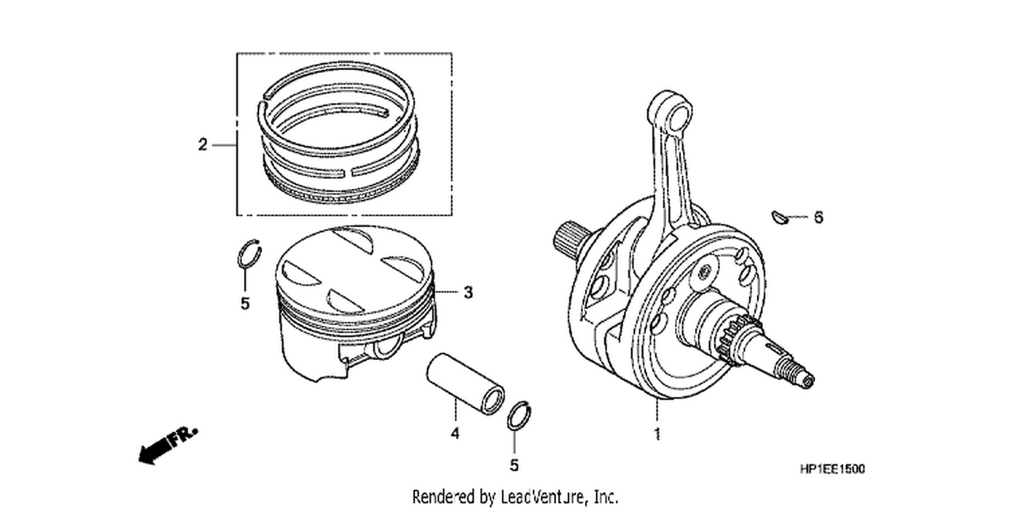  CRANKSHAFT/ PI STON