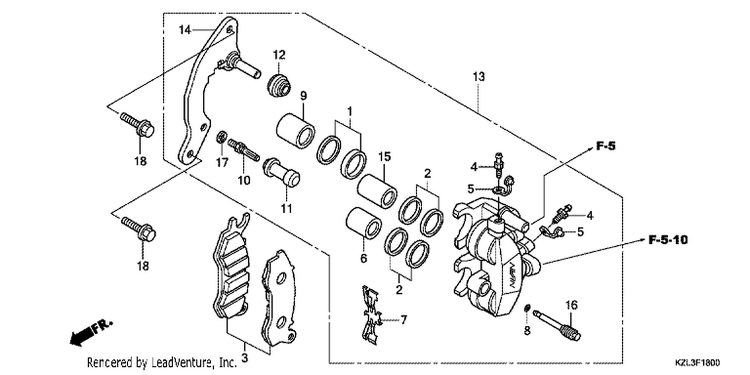  FRONT BRAKE CALIPER