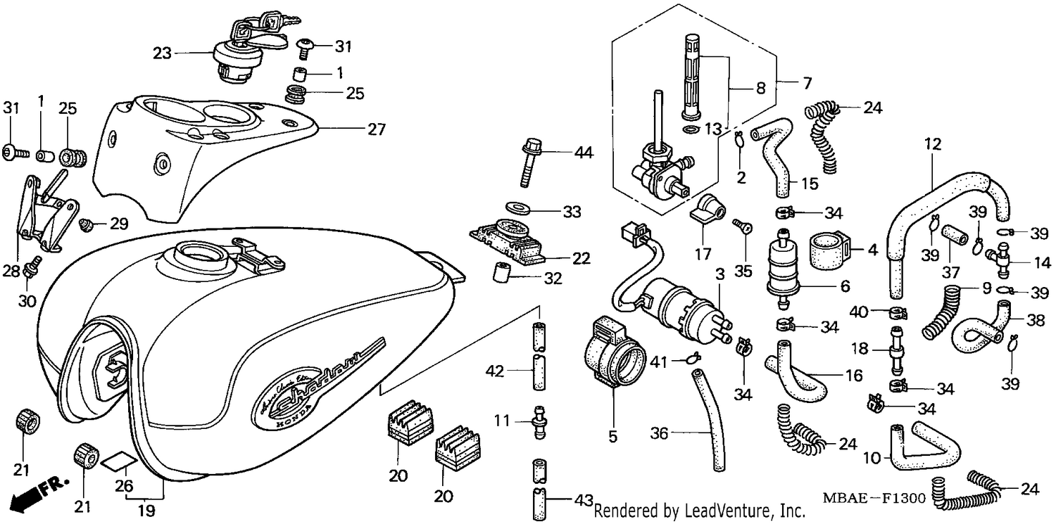 FUEL TANK/FUEL PUMP