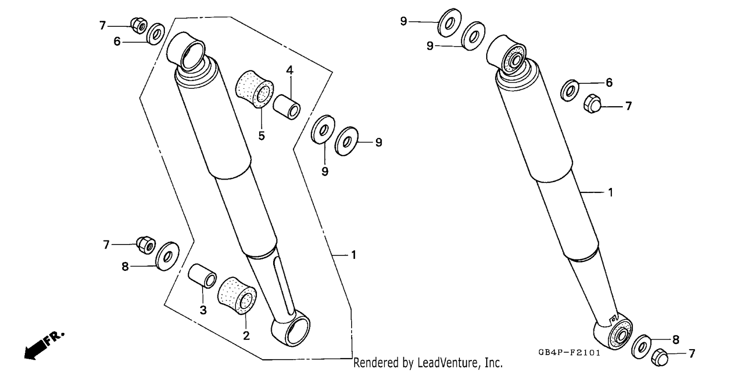 REAR CUSHION (C50SP/C50ST)