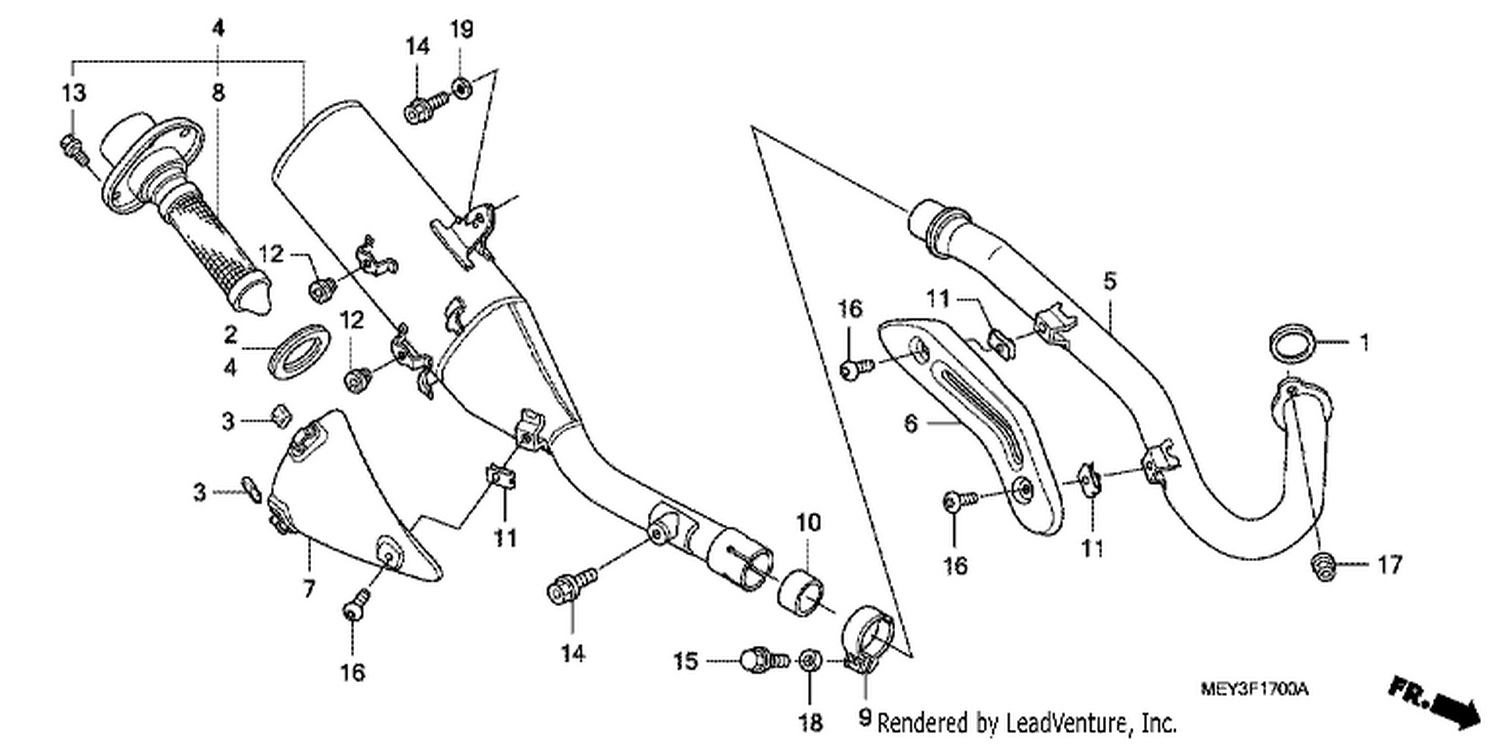  EXHAUST MUFFLER