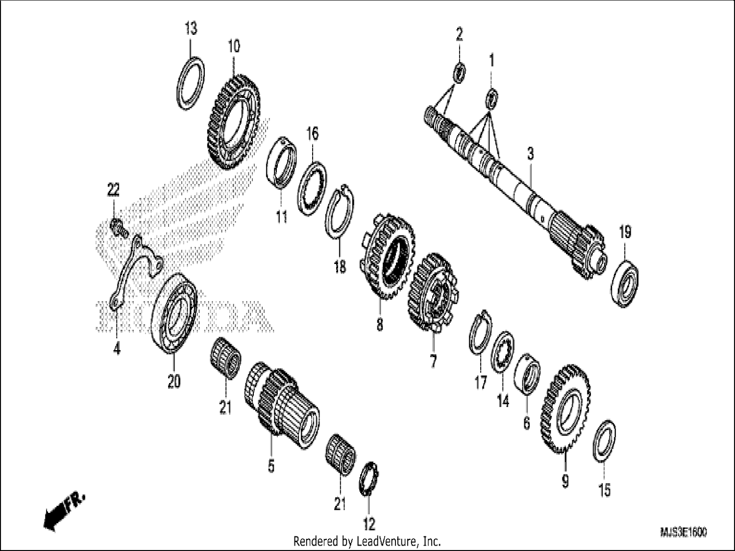  TRANSMISSION (MAINSHAFT)