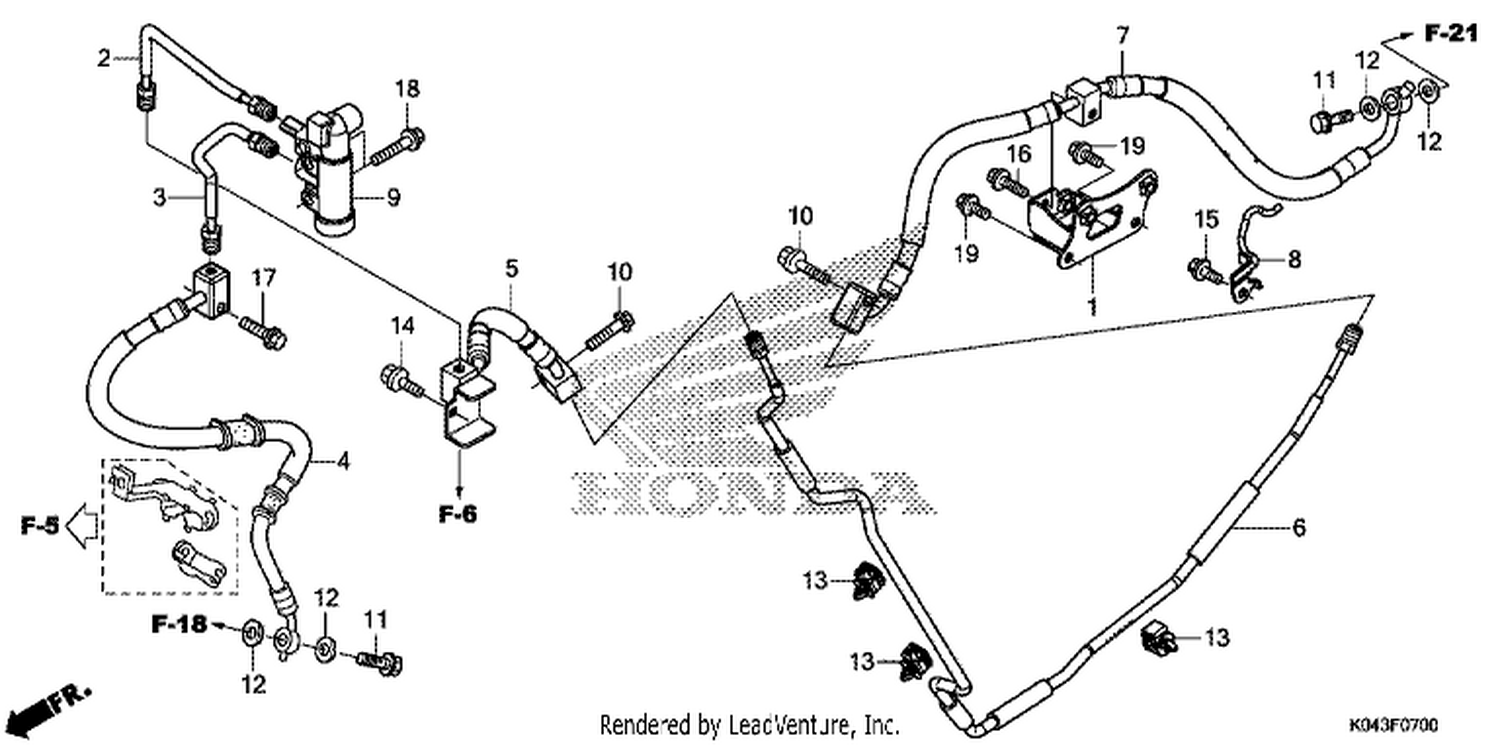  REAR BRAKE PI PE ( NSS300)
