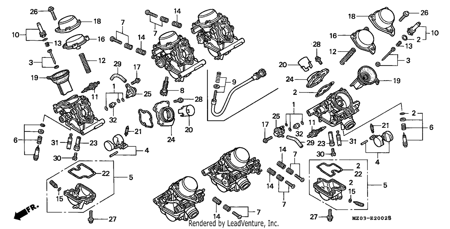 CARBURETOR (COMPONENT PARTS)