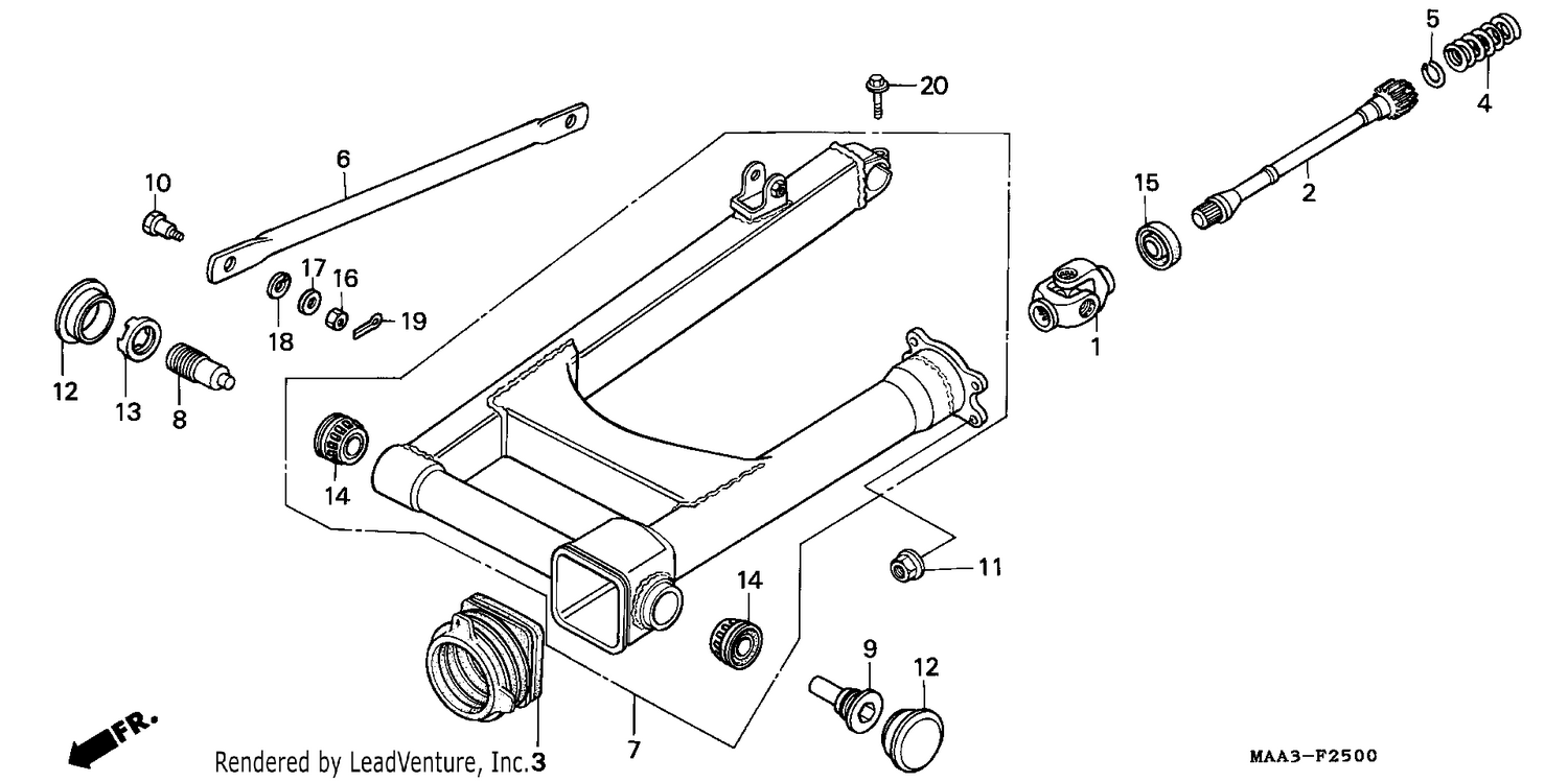 SWINGARM (VT1100C)