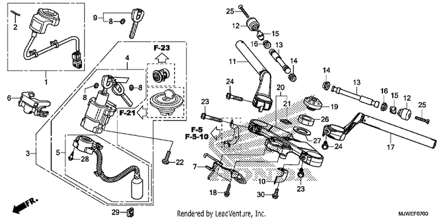  HANDLE PIPE/TOP BRIDGE