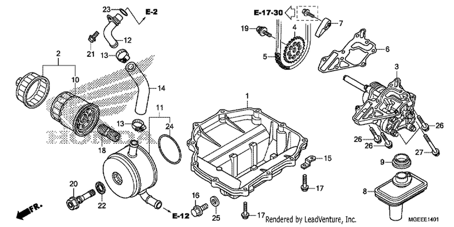  1 OI L PUMP (VFR1200F)