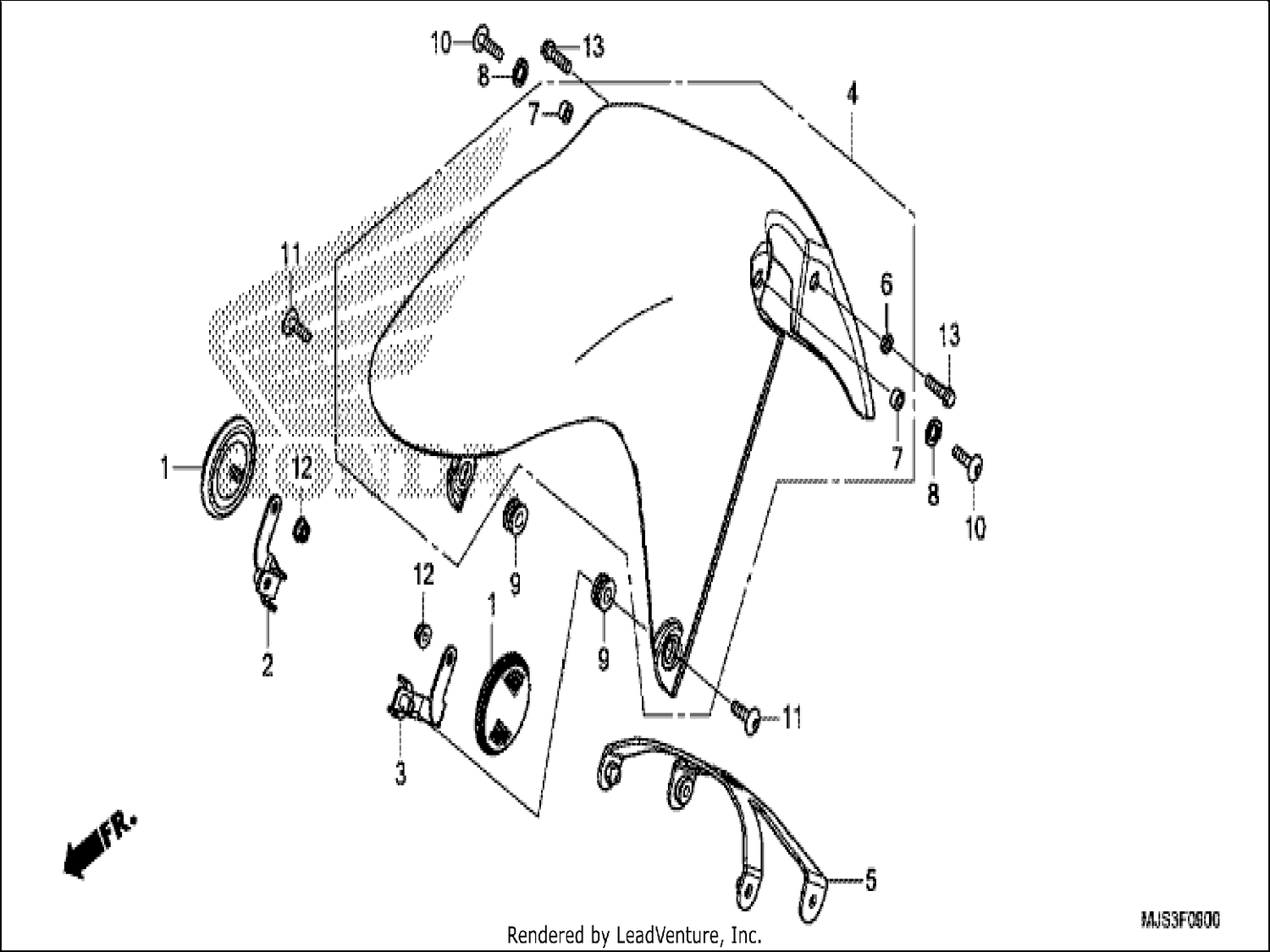 FRONT FENDER