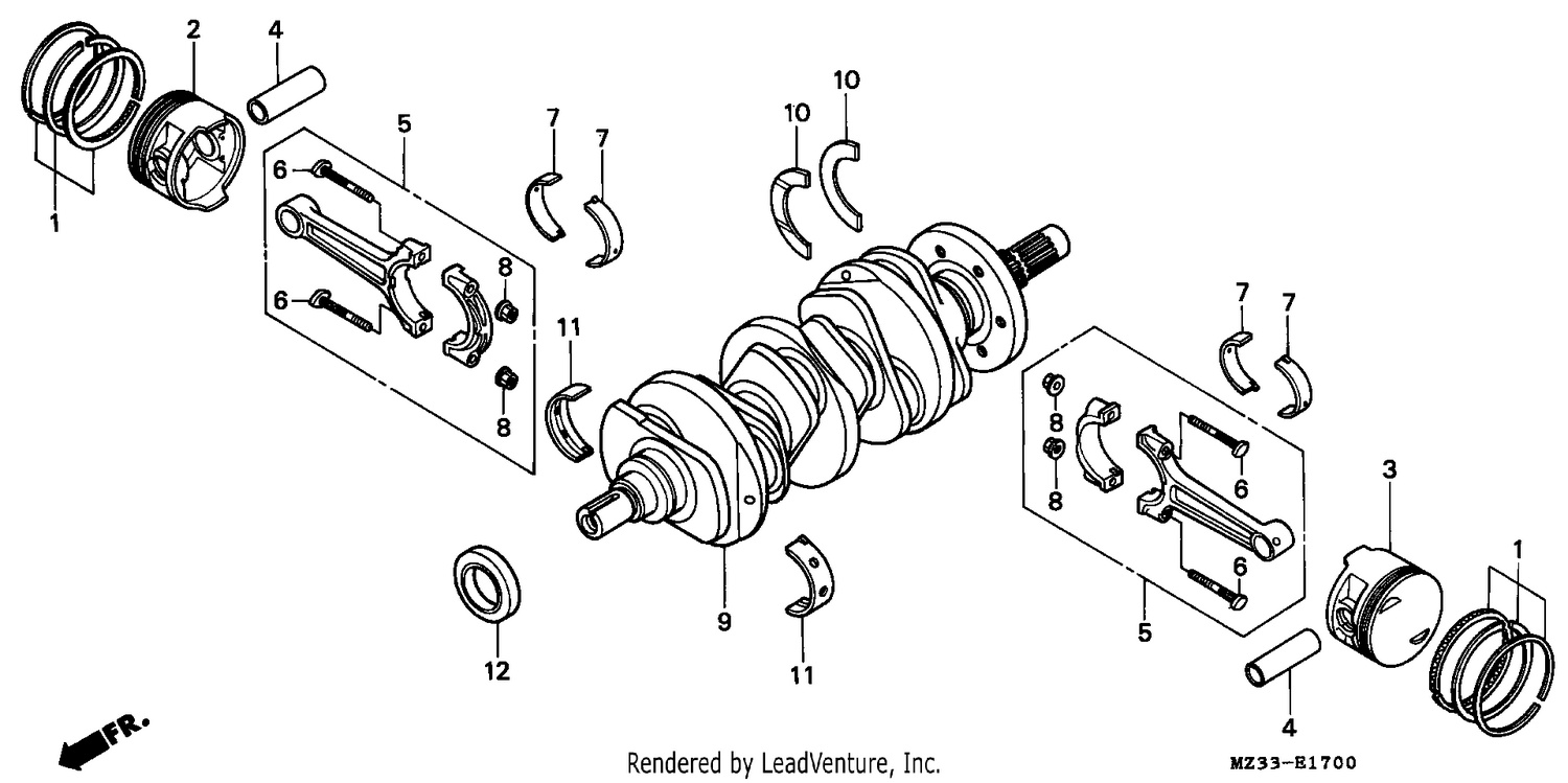 CRANKSHAFT/PISTON