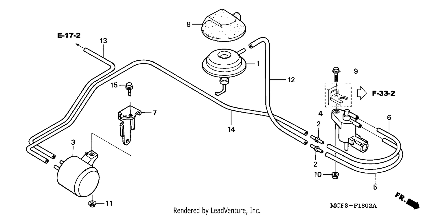SOLENOID VALVE (VTR1000SP 2/3/4/5/6)