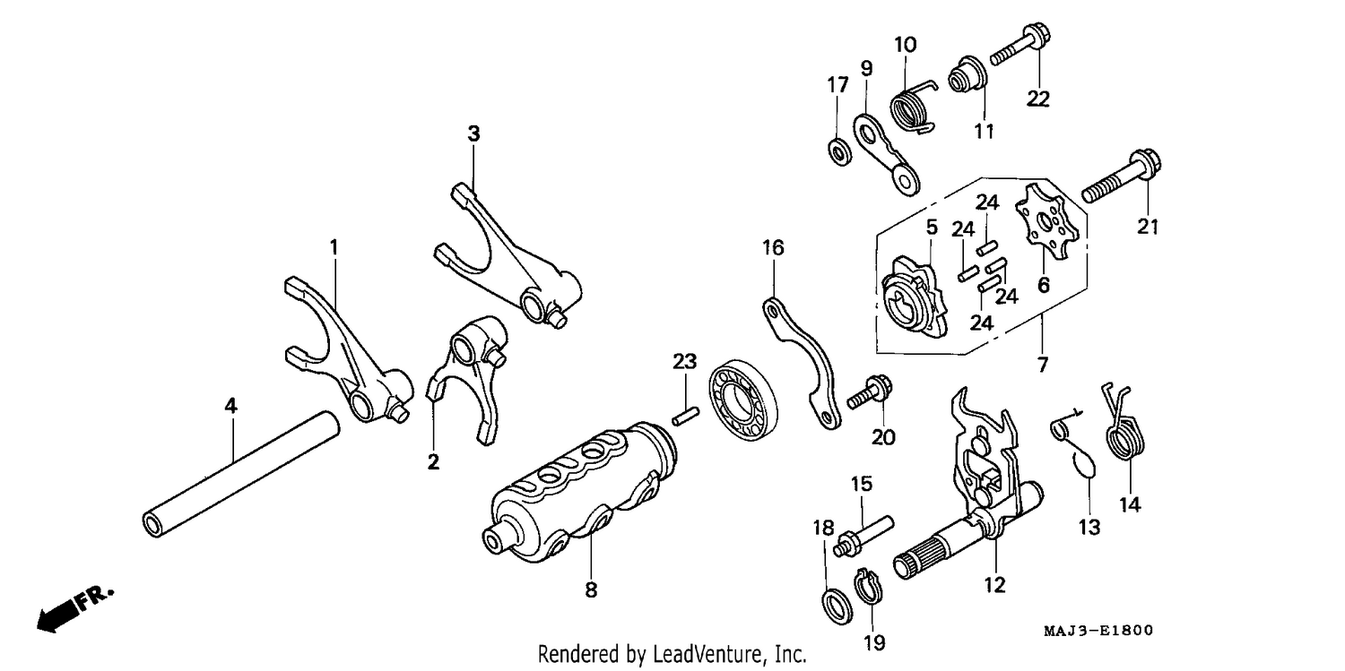 GEARSHIFT DRUM