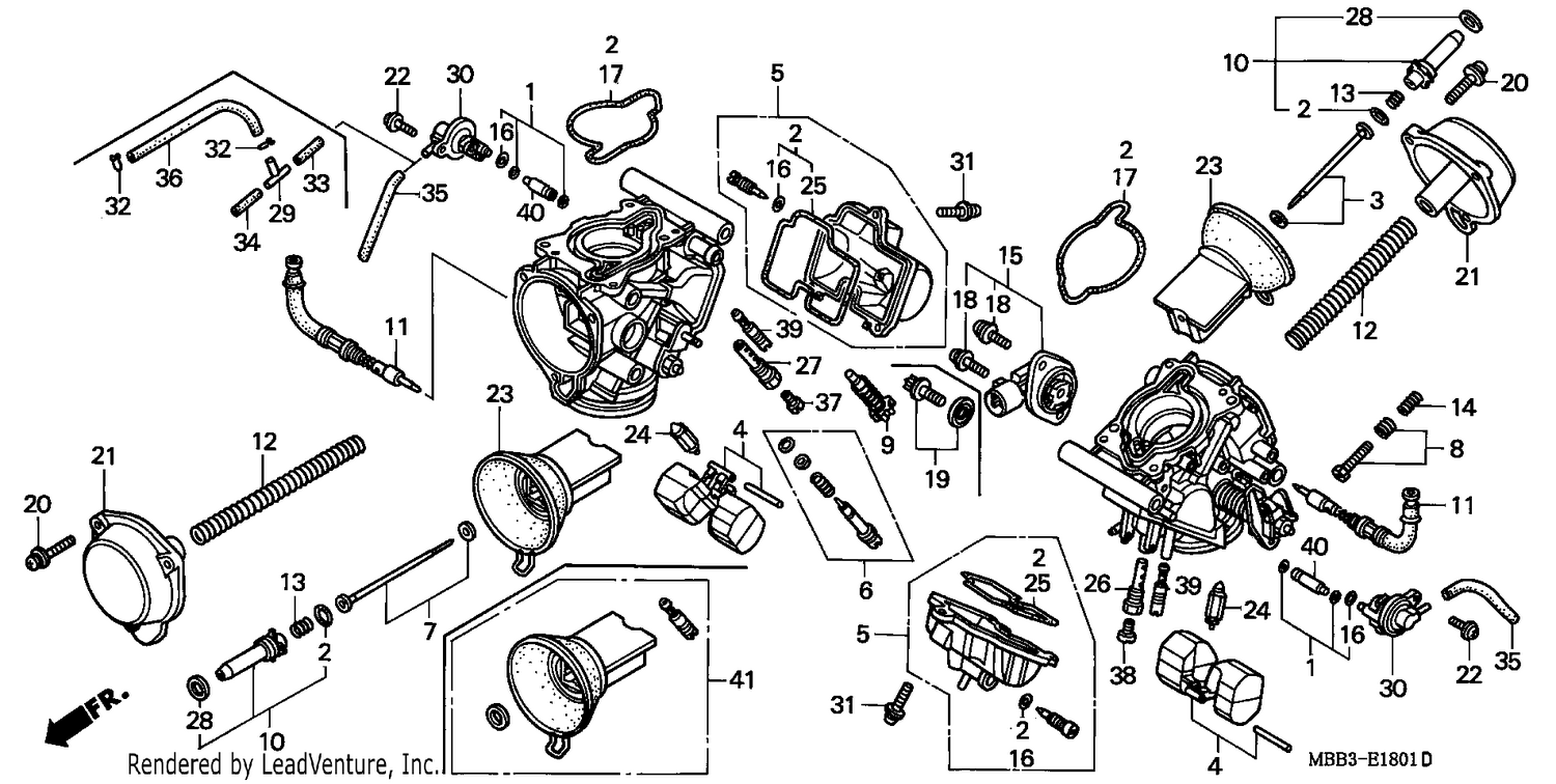 CARBURETOR (COMPONENT PARTS)