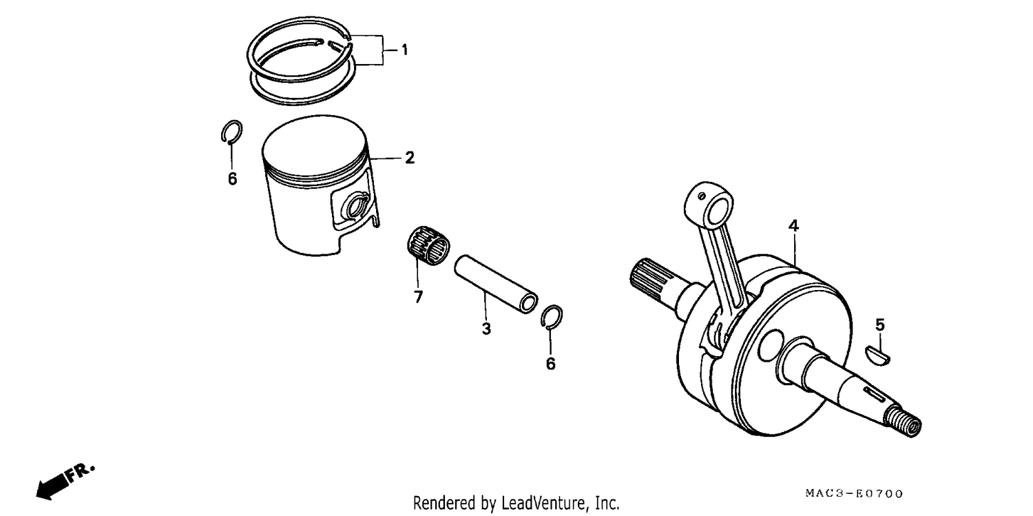 CRANKSHAFT/PISTON
