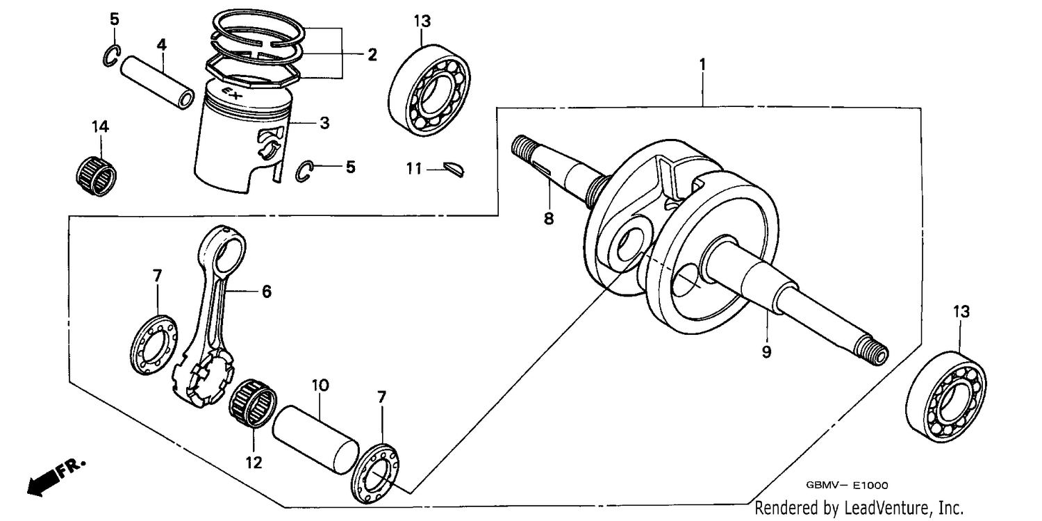 CRANKSHAFT/PISTON