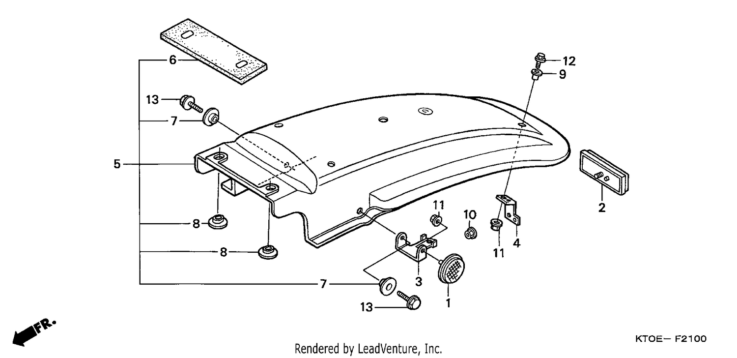 REAR FENDER