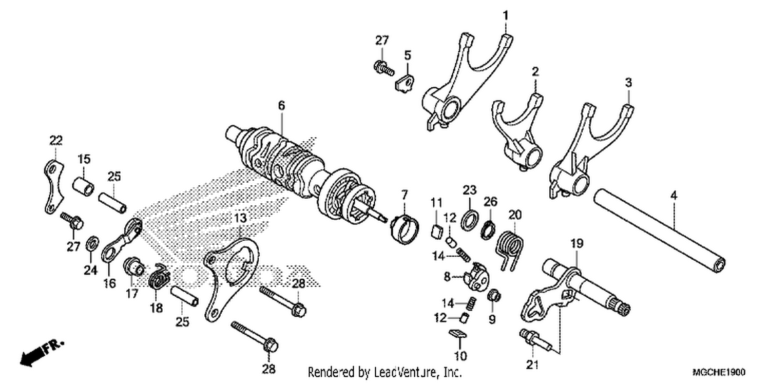  GEARSHI FT DRUM/ GEARSHI FT FORK