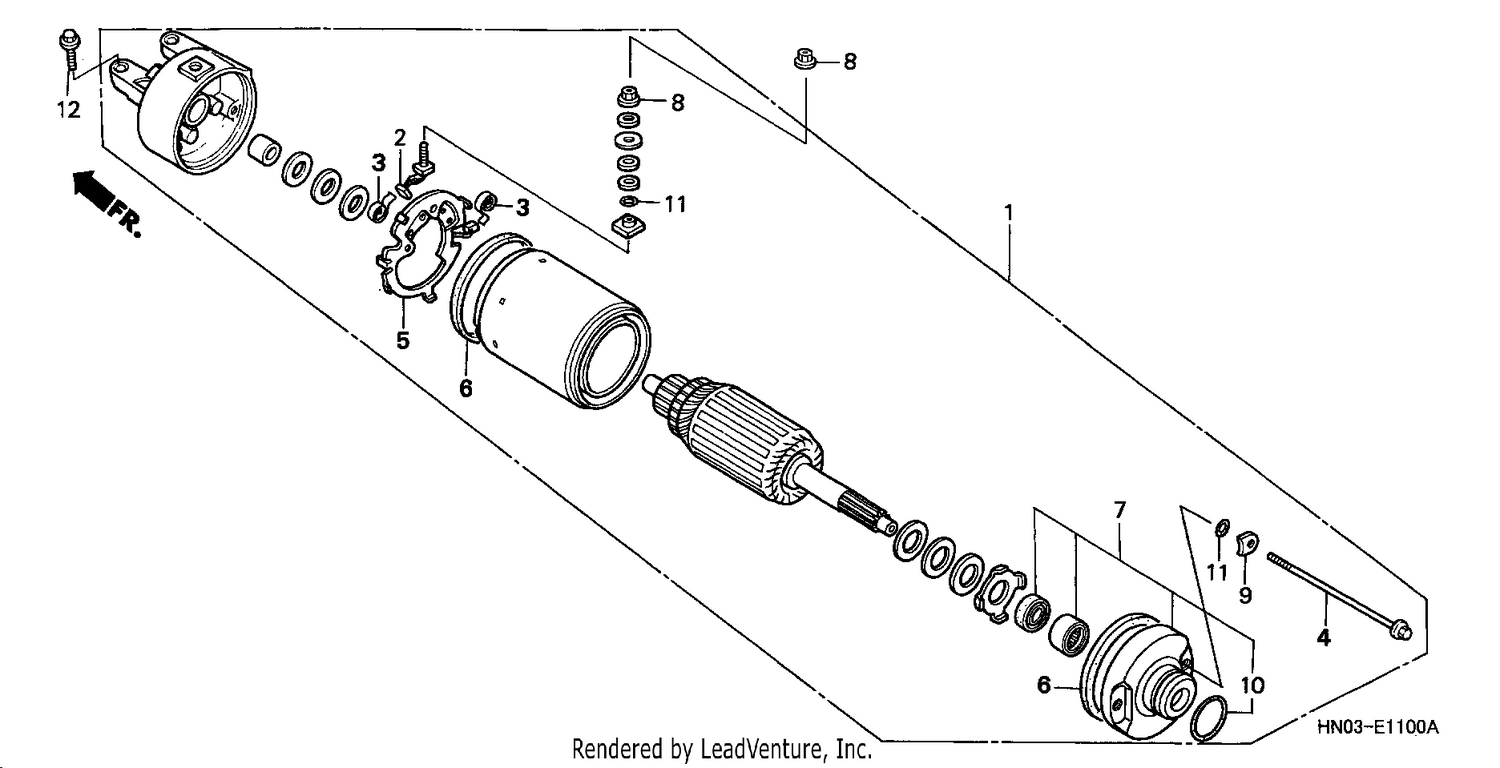 STARTING MOTOR