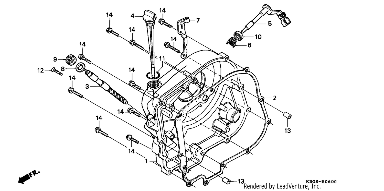 RIGHT CRANKCASE COVER