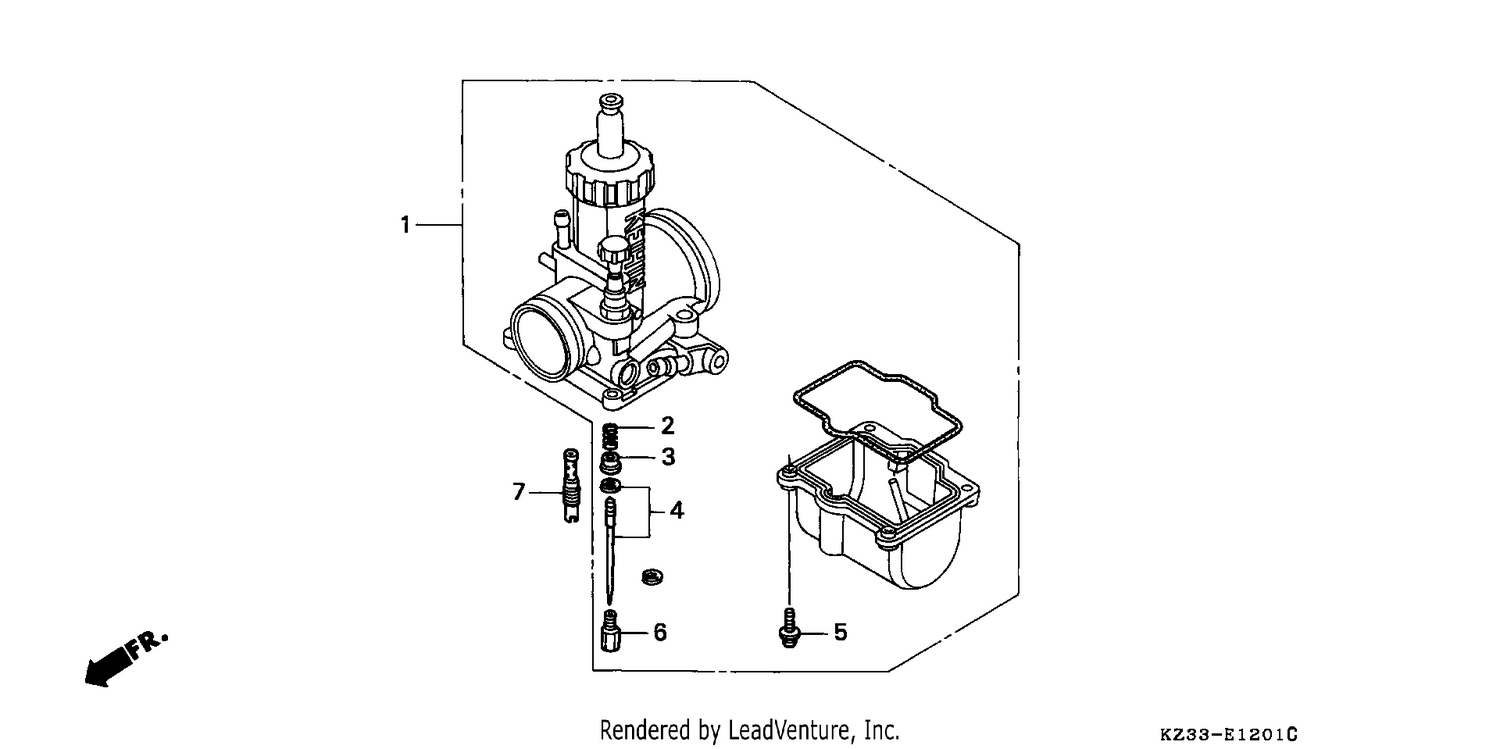 CARBURETOR OPTIONAL PARTS KIT